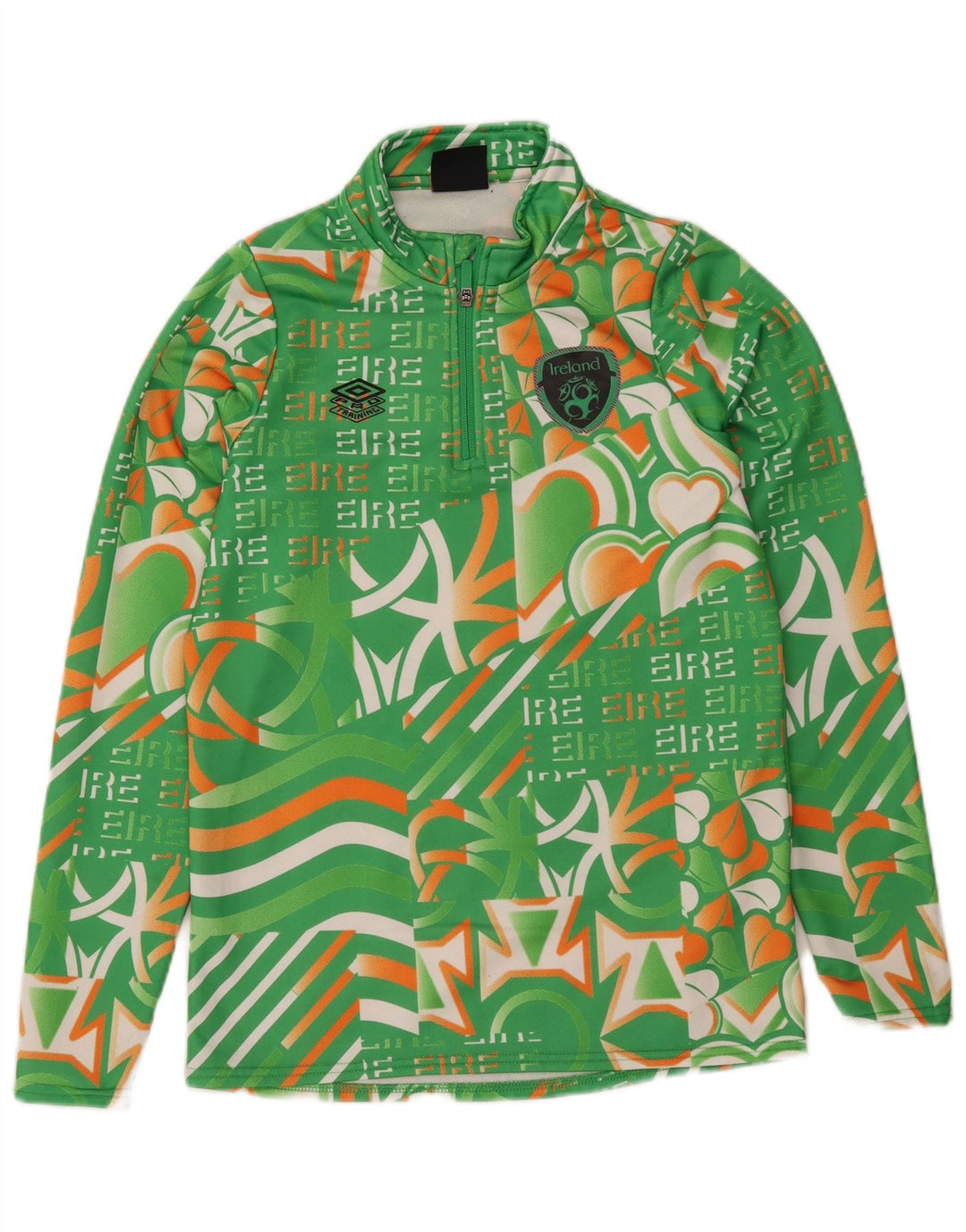 Umbro Meninas Graphic Pullover Treino Top 11-12 Anos Grande Verde