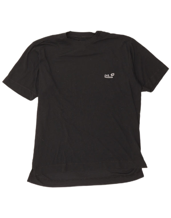 Camiseta masculina Jack Wolfskin Top 2XL poliéster preto
