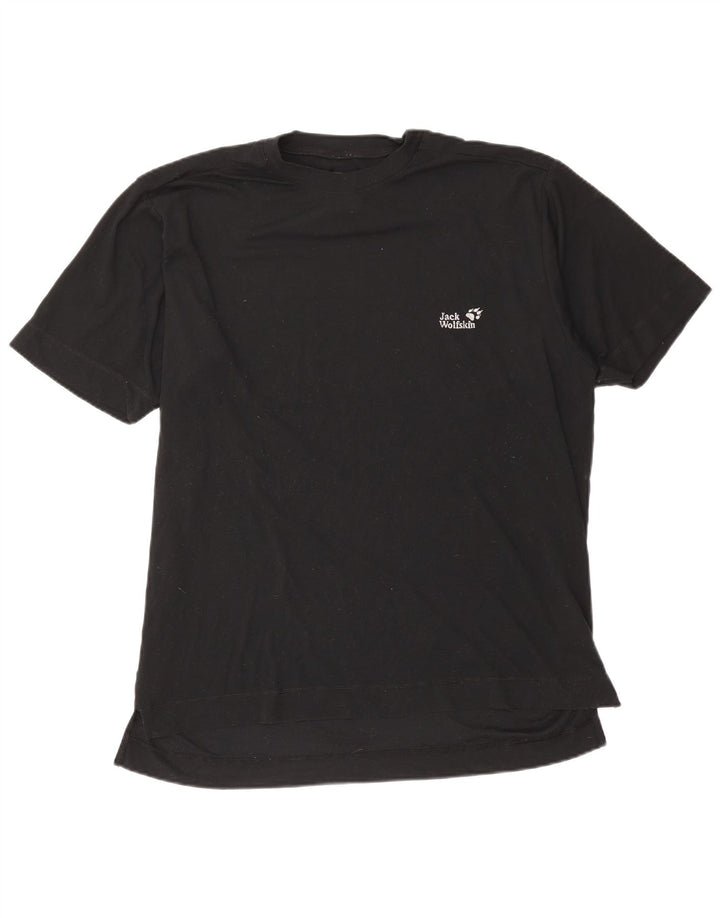 Camiseta masculina Jack Wolfskin Top 2XL poliéster preto