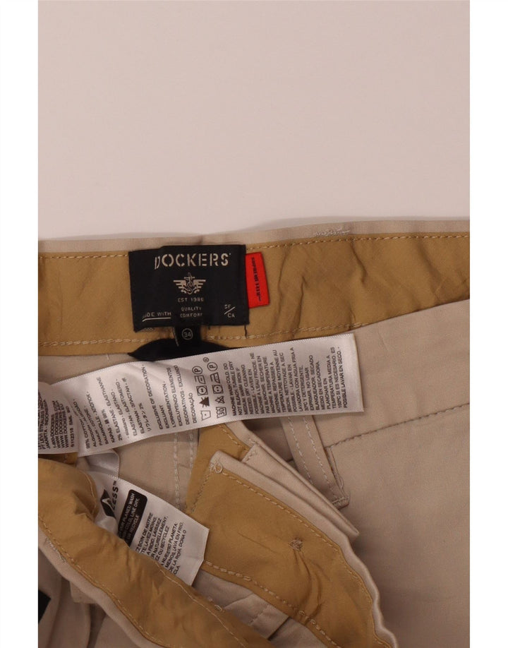 DOCKERS Mens Regular Fit Chino Shorts W34 Large  Beige Cotton Vintage Dockers and Second-Hand Dockers from Messina Hembry 