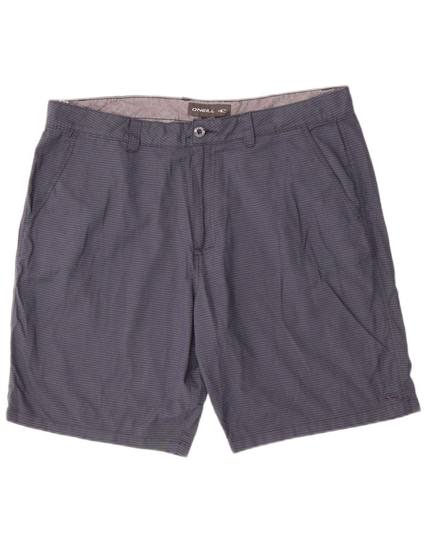 Shorts Chino masculino O'Neill W38 XL azul marinho listrado poliéster