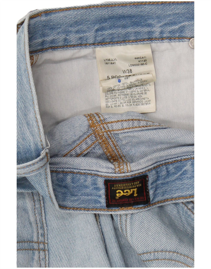 Shorts jeans masculino Lee W38 XL algodão azul