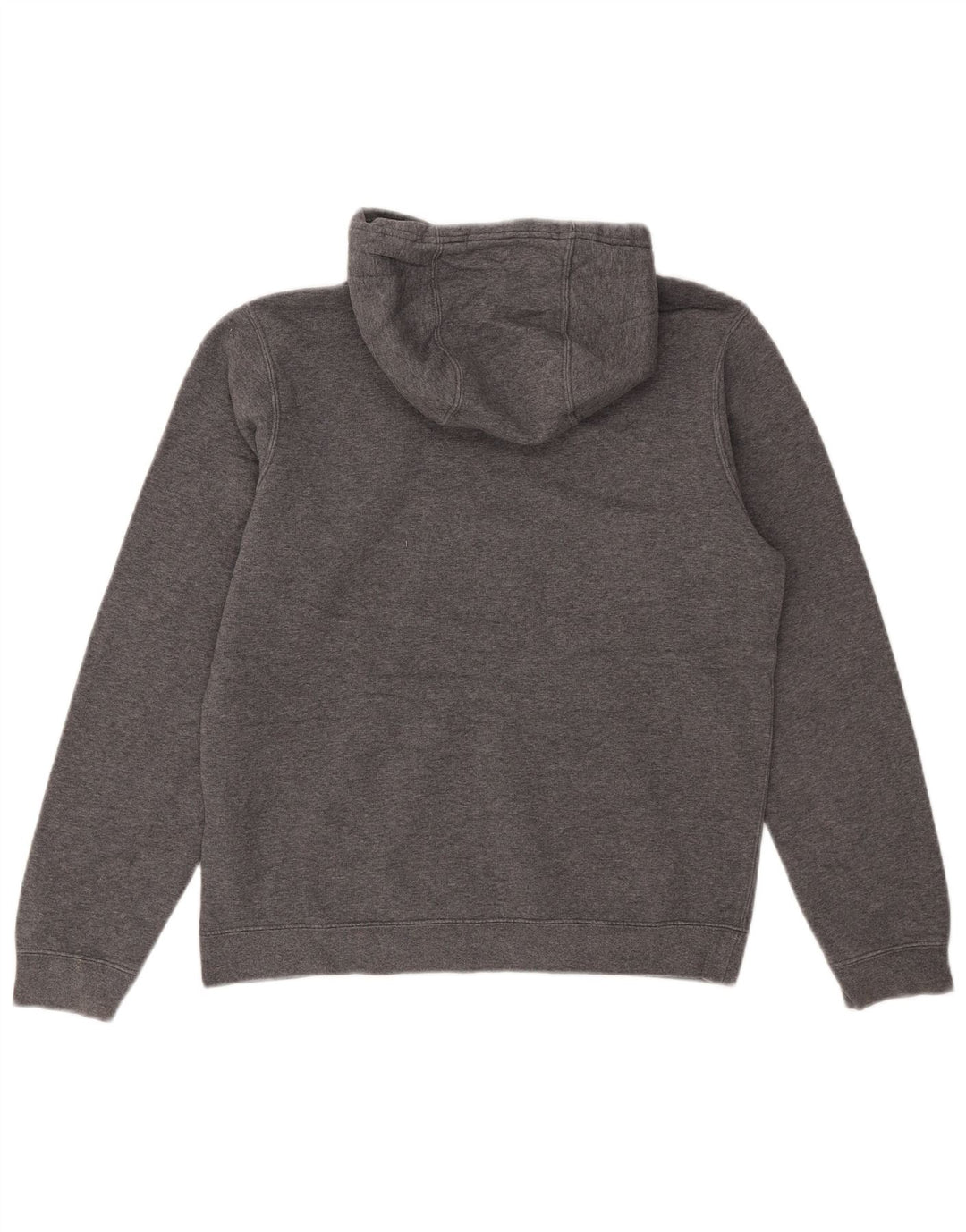 Jumper com capuz masculino Nike pequeno algodão manchado cinza