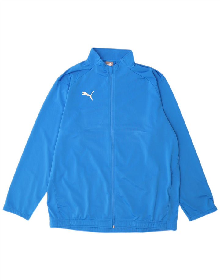 Puma Mens Treino Top Jaqueta 2XL Azul Poliéster