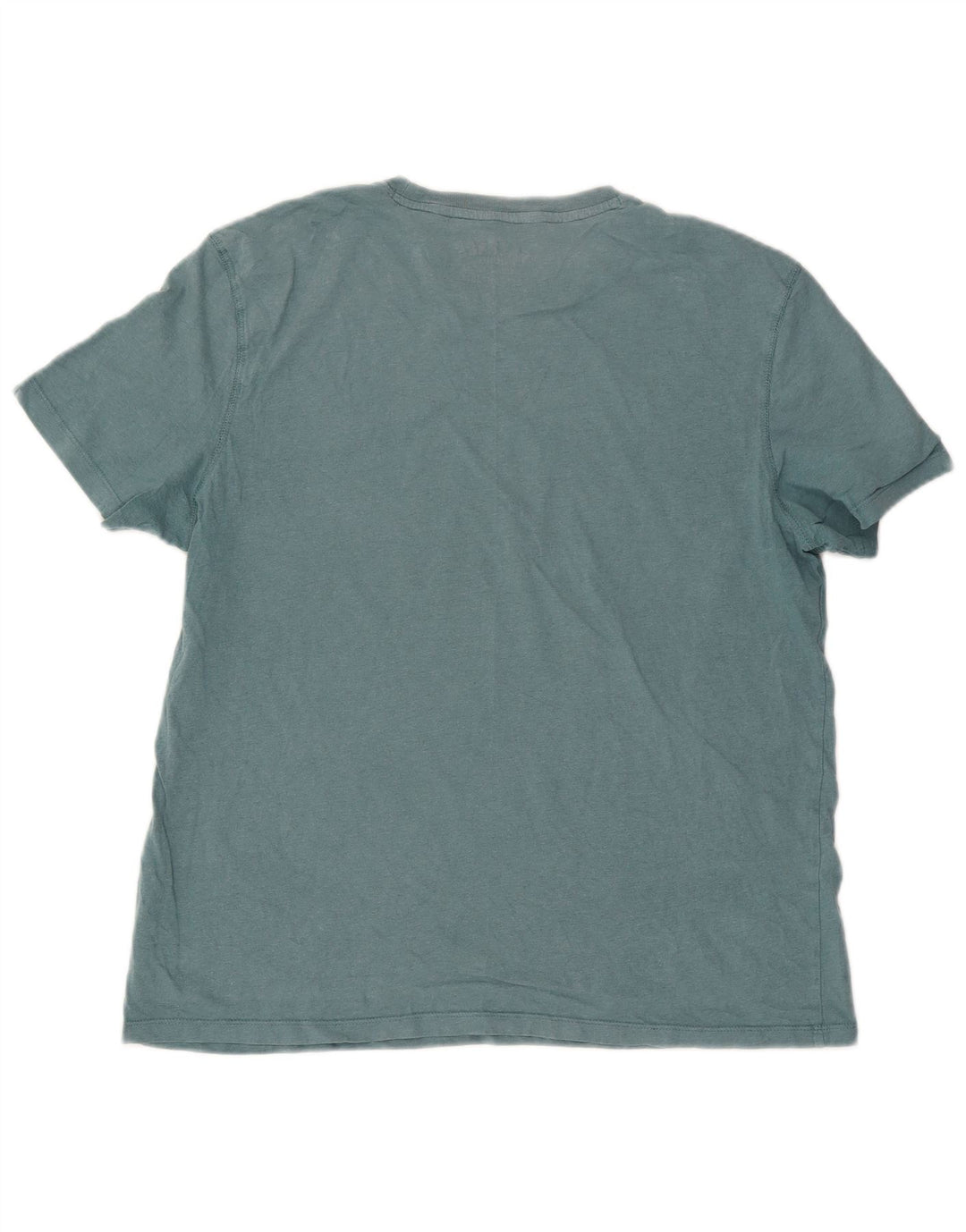 Camiseta masculina Fat Face Top XL algodão azul