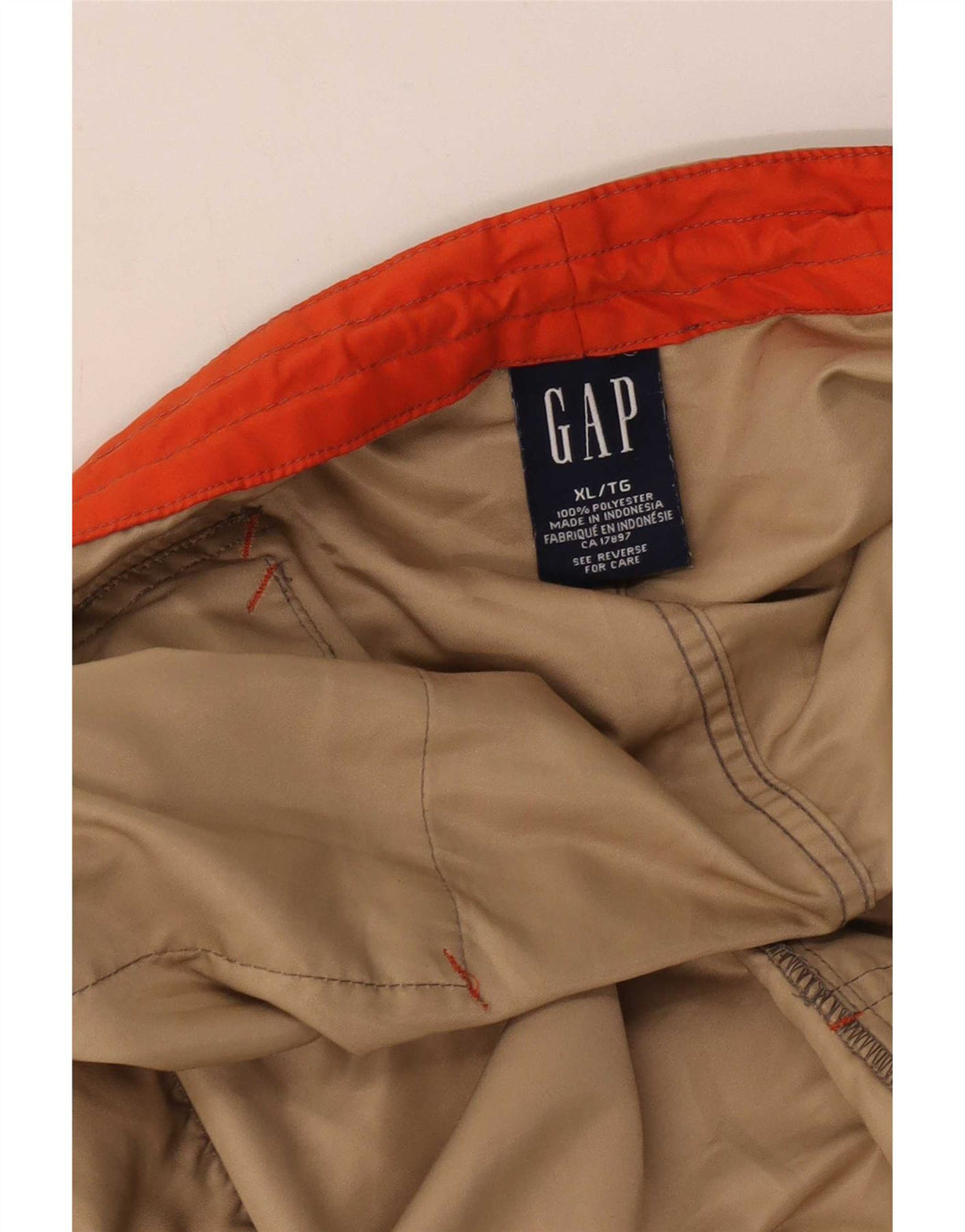 Calça Capri masculina Gap XL W40 poliéster bege