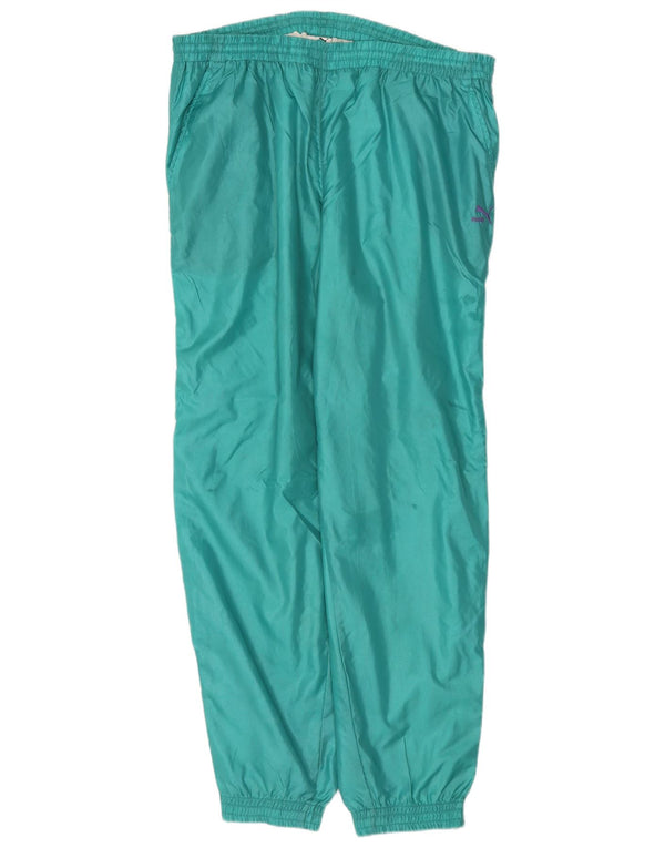 Calça de treino masculina Puma Joggers XL turquesa poliamida