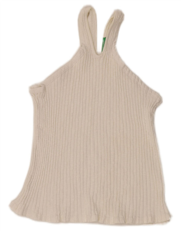 Top Cami Mulher Benetton UK 6 XS Branco
