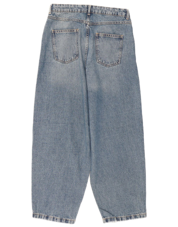 Marks & Spencer Jeans Soltos para Meninas 12-13 Anos W30 L27 Algodão Azul