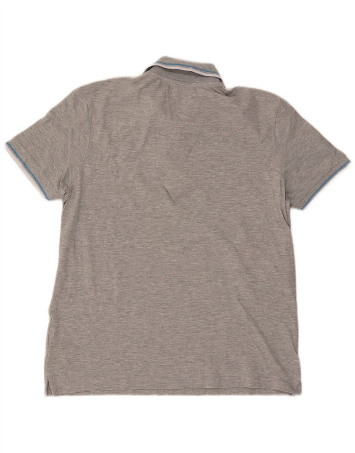 Camisa polo masculina Diadora XL cinza algodão