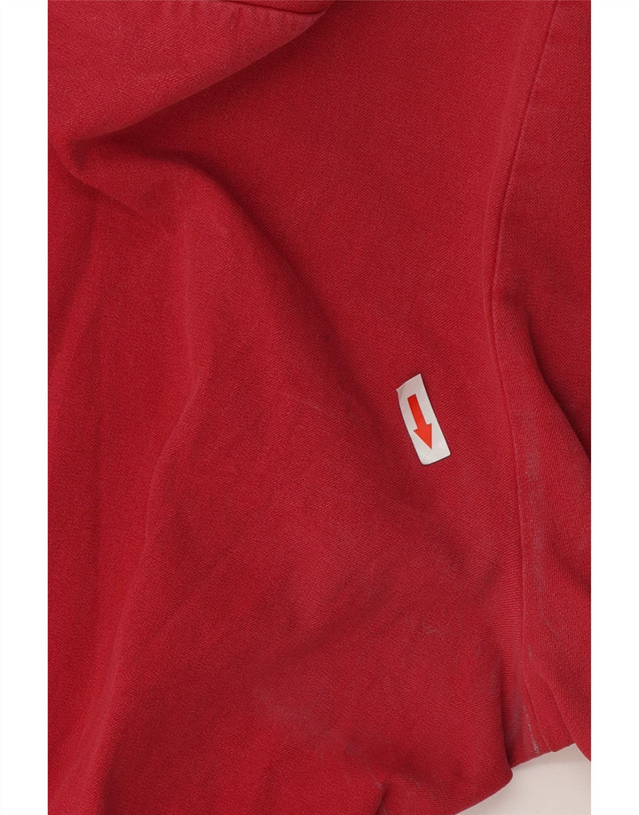 Calça feminina Marks & Spencer Per Una Capri Reino Unido 16 grande W36 L23 vermelha