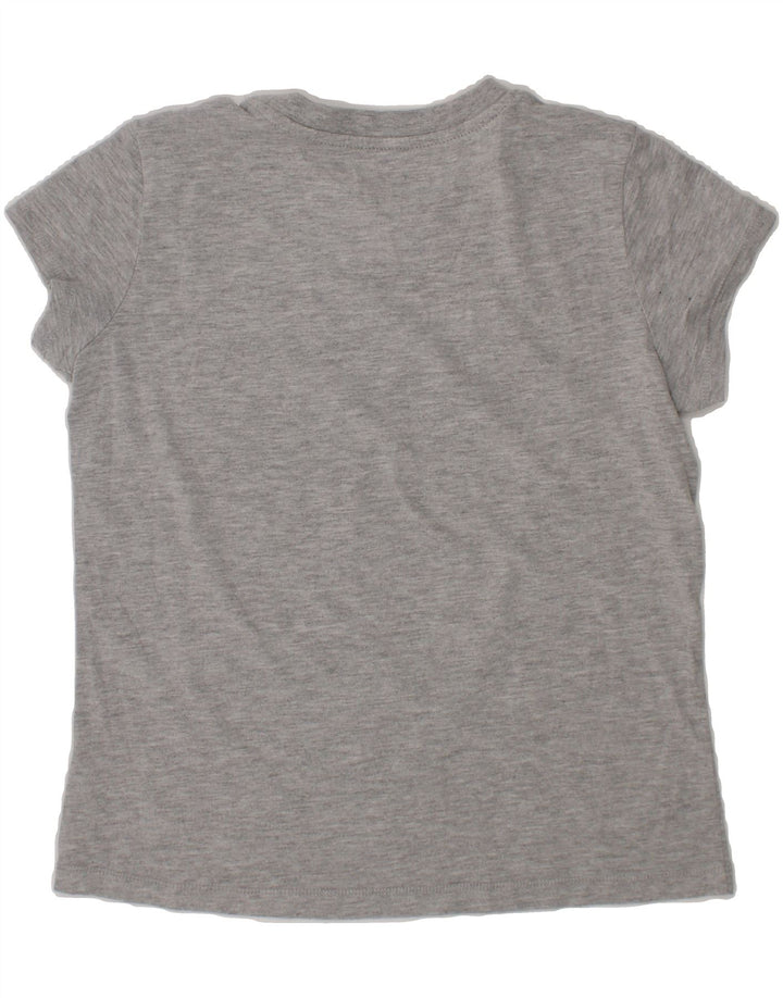 CHAMPION Girls Graphic T-Shirt Top 9-10 Years Medium Grey Cotton Vintage Champion and Second-Hand Champion from Messina Hembry 