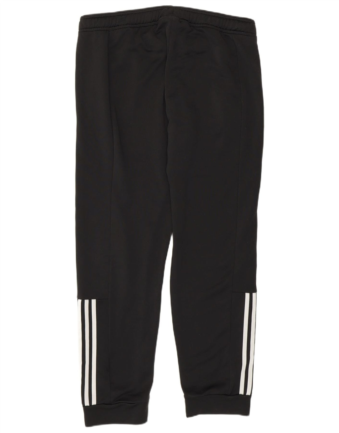 ADIDAS Calças de treino femininas Joggers UK 20/22 XL Preto Poliéster