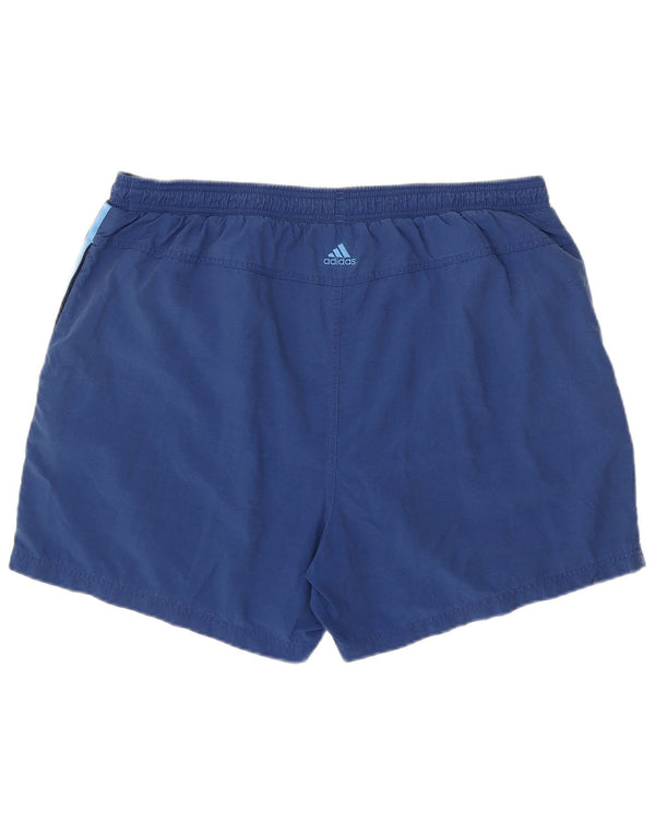 Shorts esportivos gráficos masculinos ADIDAS 2XL azul colorblock poliamida