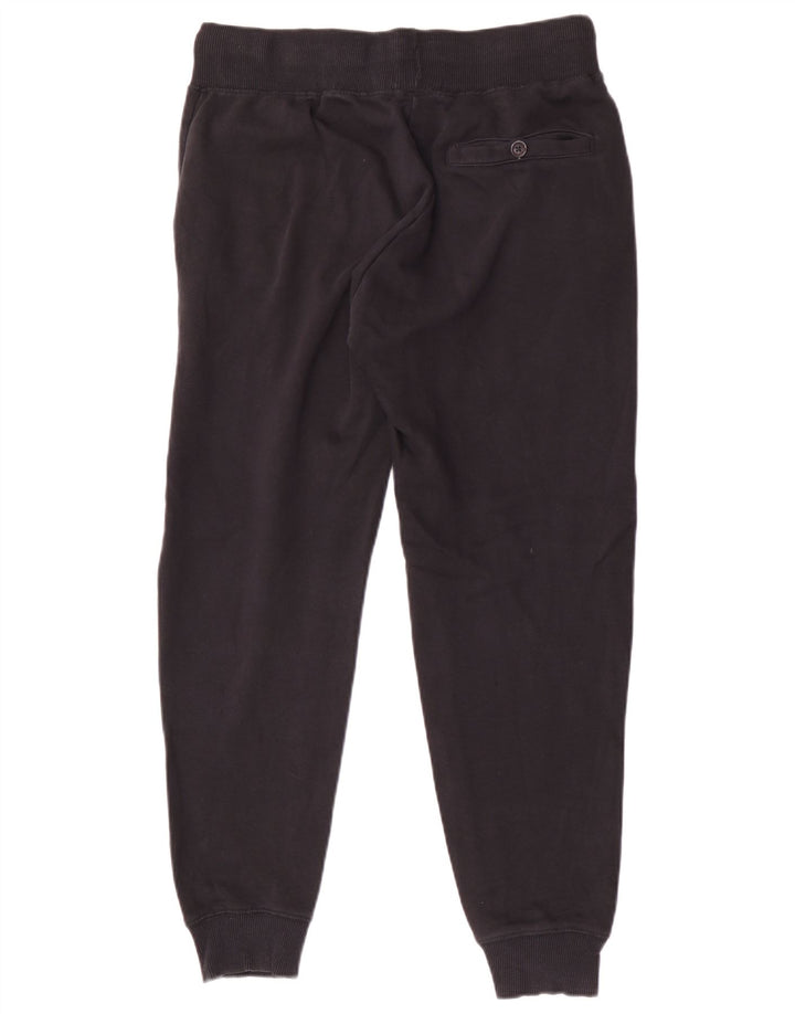 Calça de treino masculina French Connection Joggers grande algodão preto