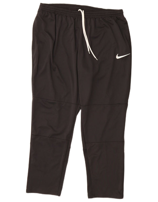 Calça de treino masculina NIKE Dri Fit 2XL poliéster preto