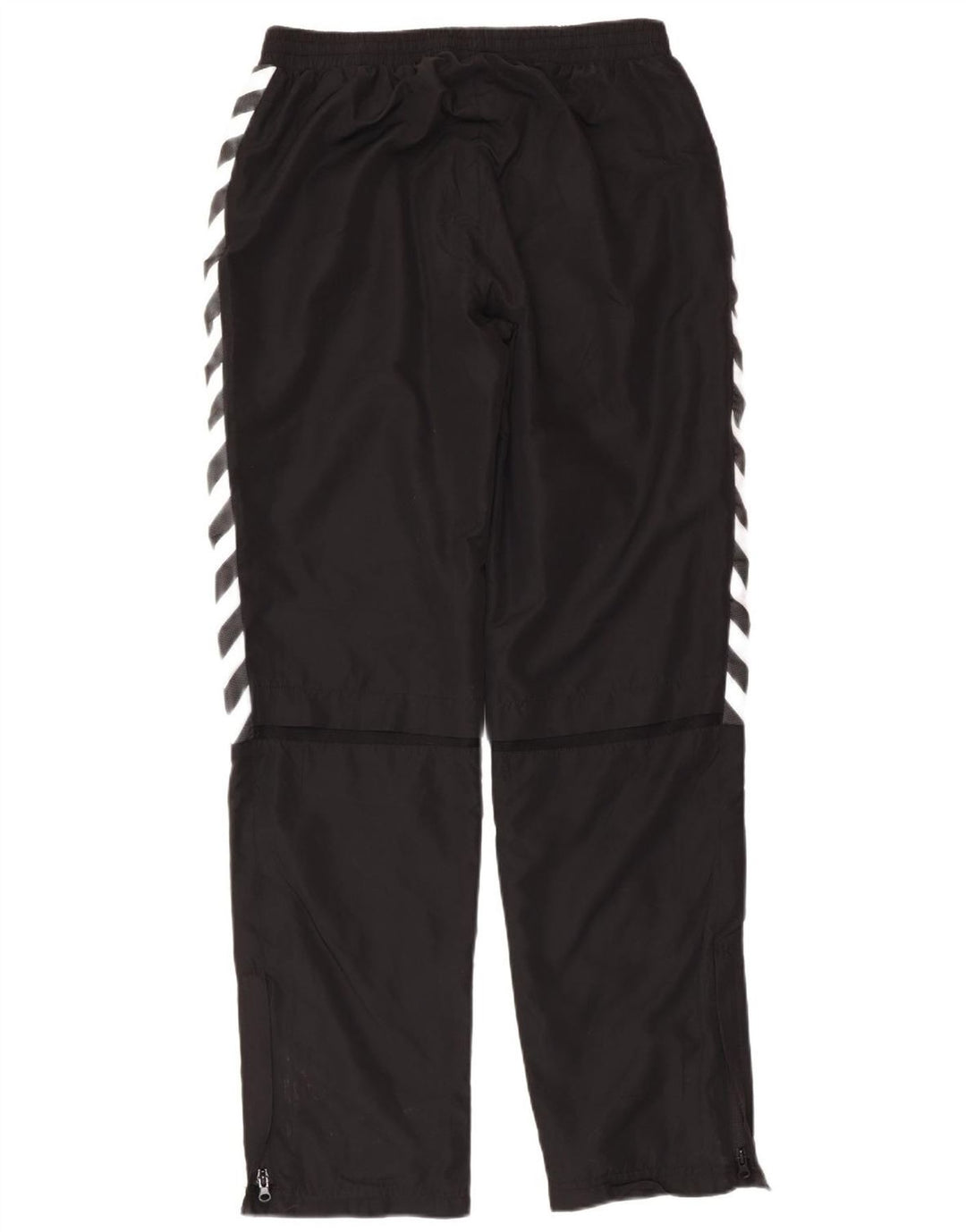 Calça de treino masculina HUMMEL de poliéster preto médio