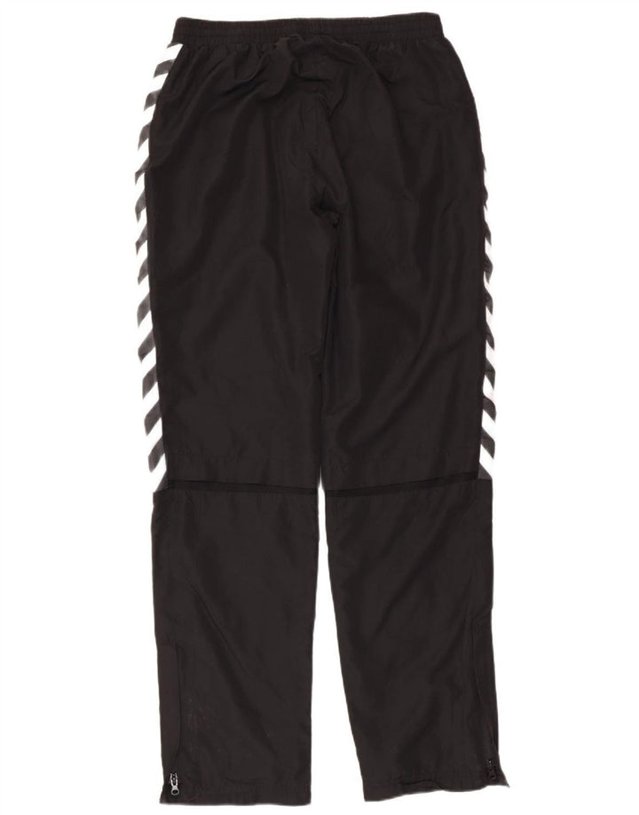 Calça de treino masculina HUMMEL de poliéster preto médio