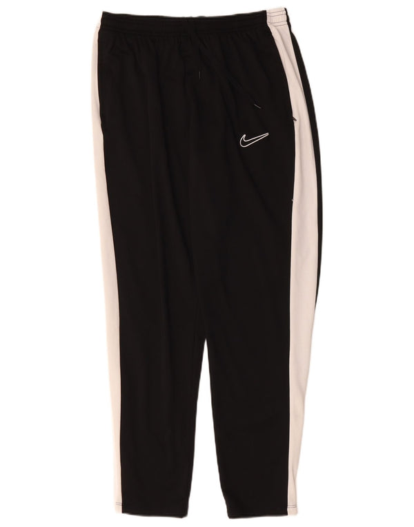 Calça de treino masculina Nike grande preto colorblock poliéster
