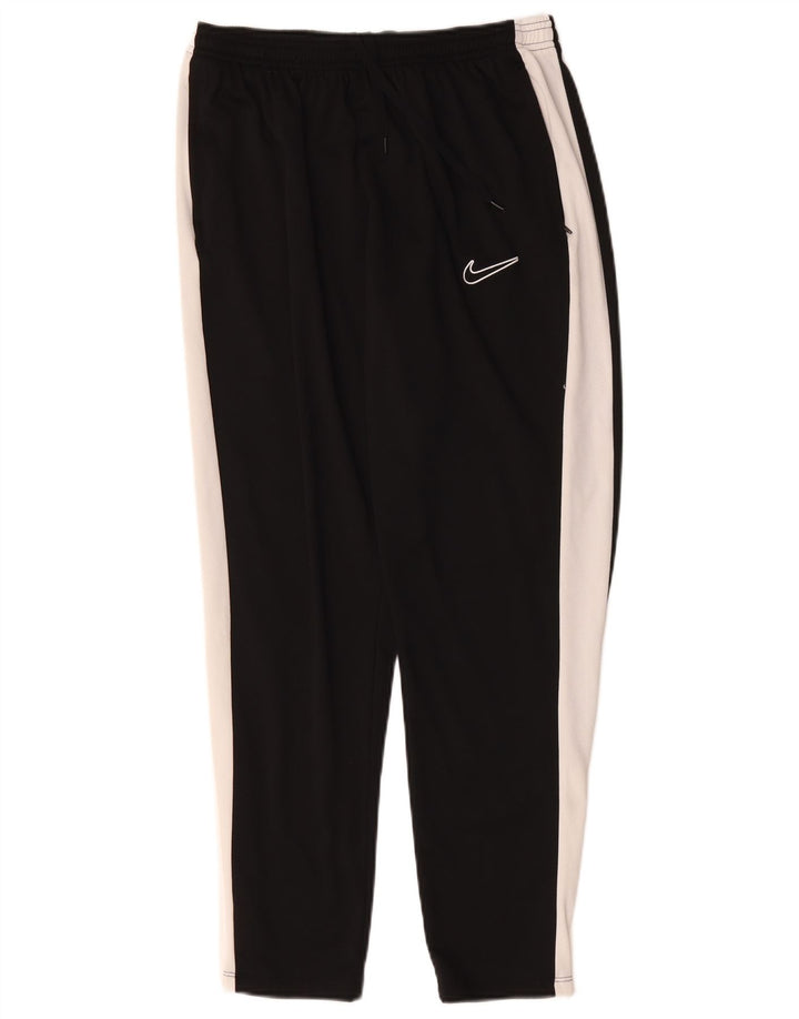 Calça de treino masculina Nike grande preto colorblock poliéster