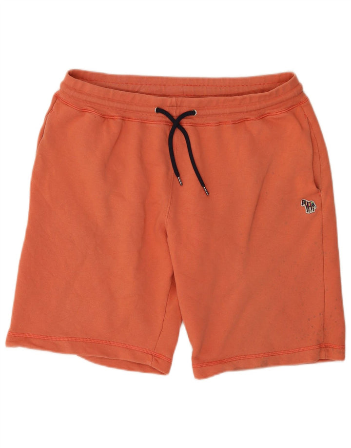 PAUL SMITH Shorts esportivos masculinos 2XL algodão laranja