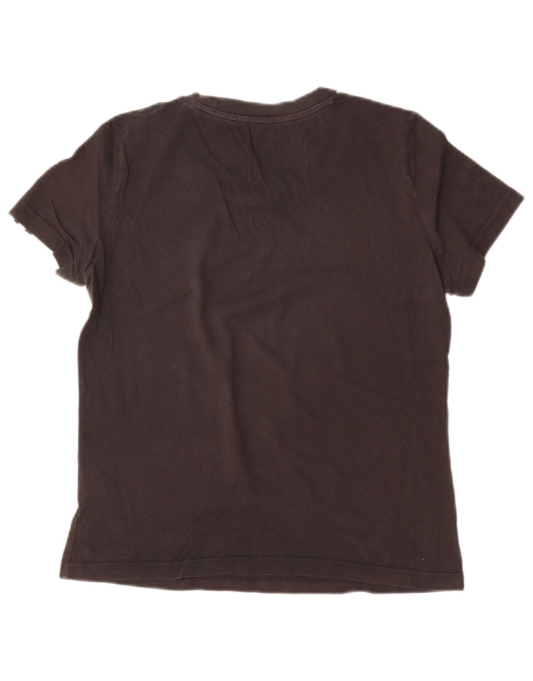 Camiseta feminina ADIDAS UK 12/14 médio algodão preto