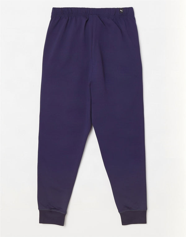 Calça de treino masculina Puma Joggers XL azul marinho poliéster