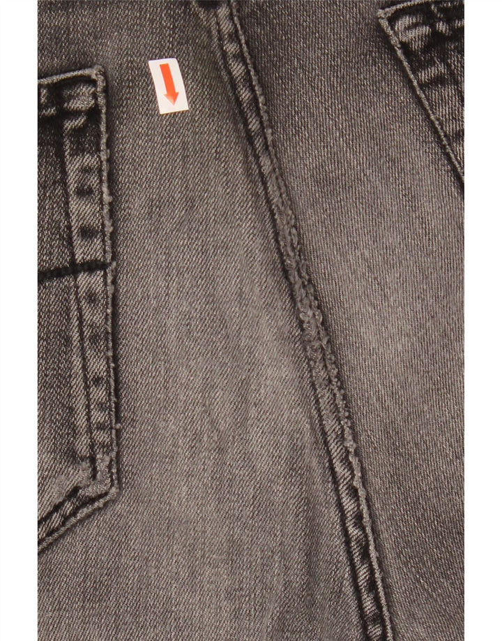 PIERRE CARDIN Calça jeans reta masculina W36 L32 algodão cinza