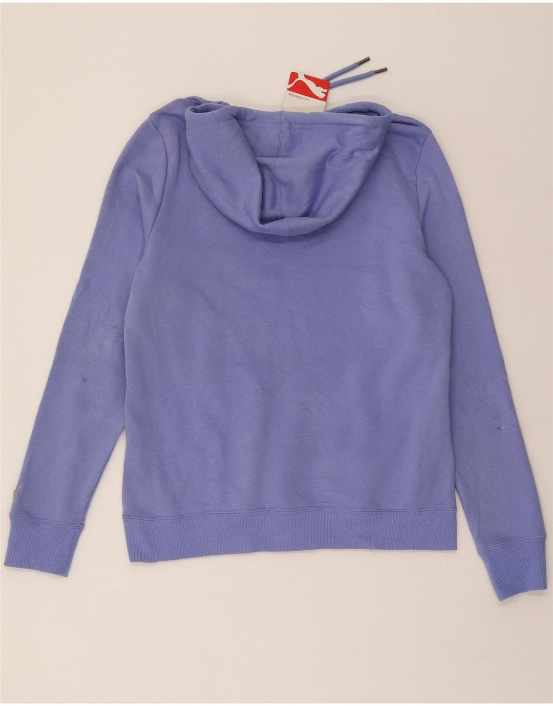 PUMA Womens Hooded Hoodie Jumper UK 18 XL Purple Cotton Vintage Puma and Second-Hand Puma from Messina Hembry 