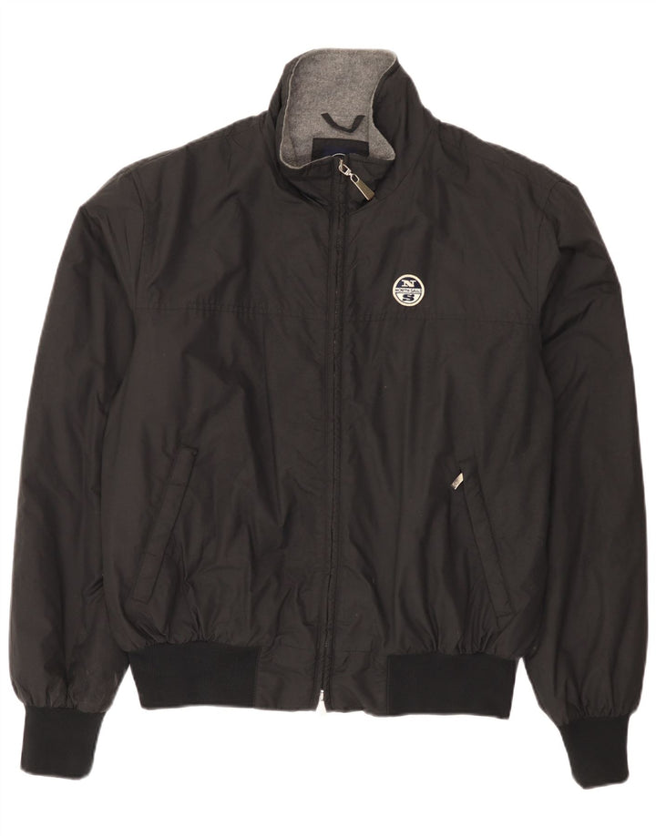 Jaqueta bomber masculina North Sails UK 42 XL poliamida preta