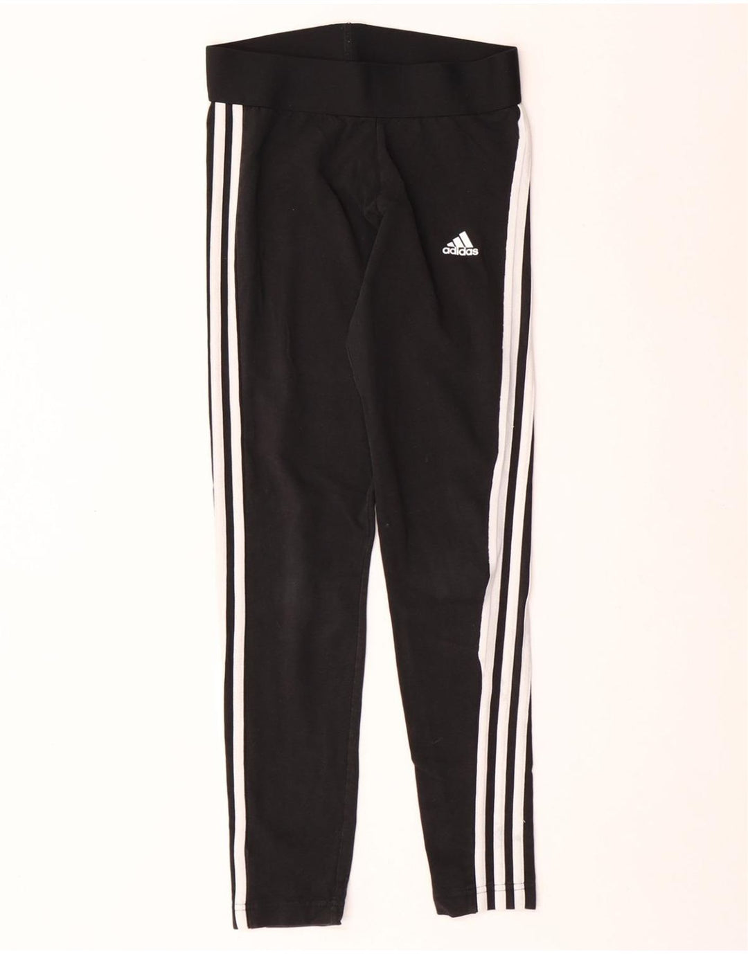 Leggings Adidas Femininas UK 8/10 Pequenas Pretas