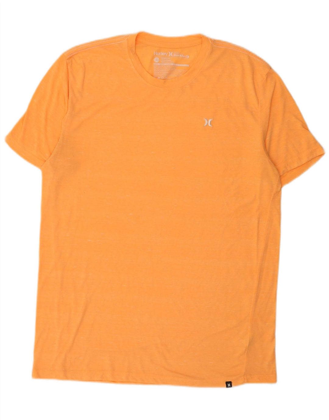 Camiseta masculina Hurley Premium Fit grande poliéster laranja