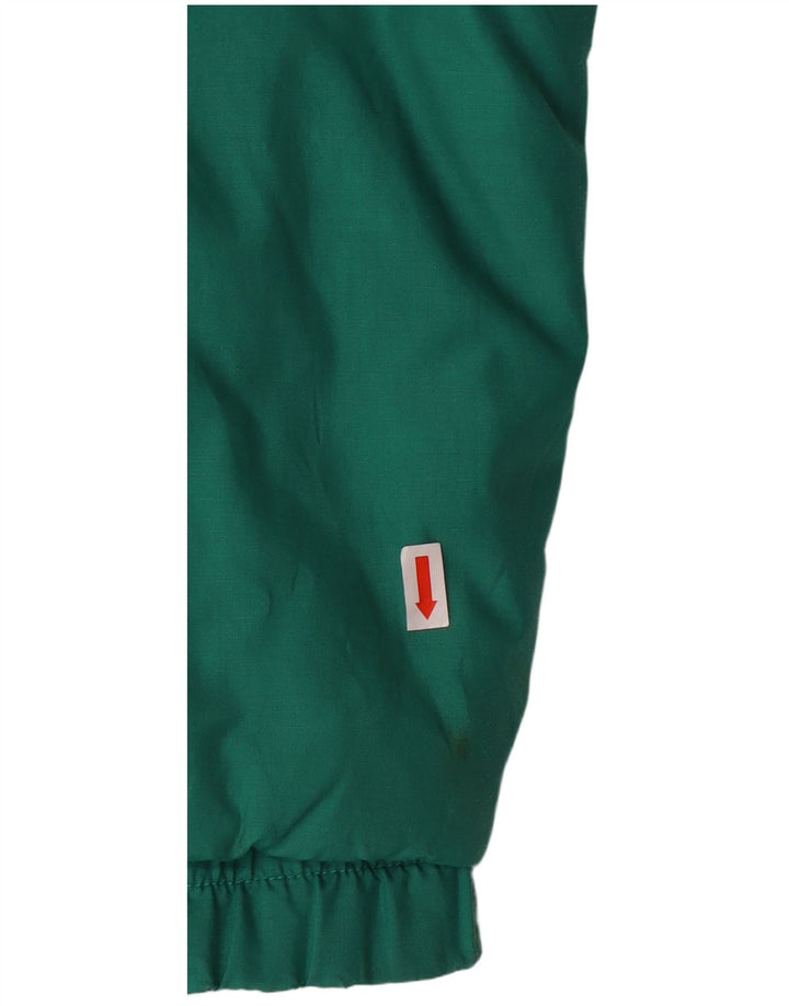 Jaqueta acolchoada feminina ANZI BESSON IT 48 XL algodão verde