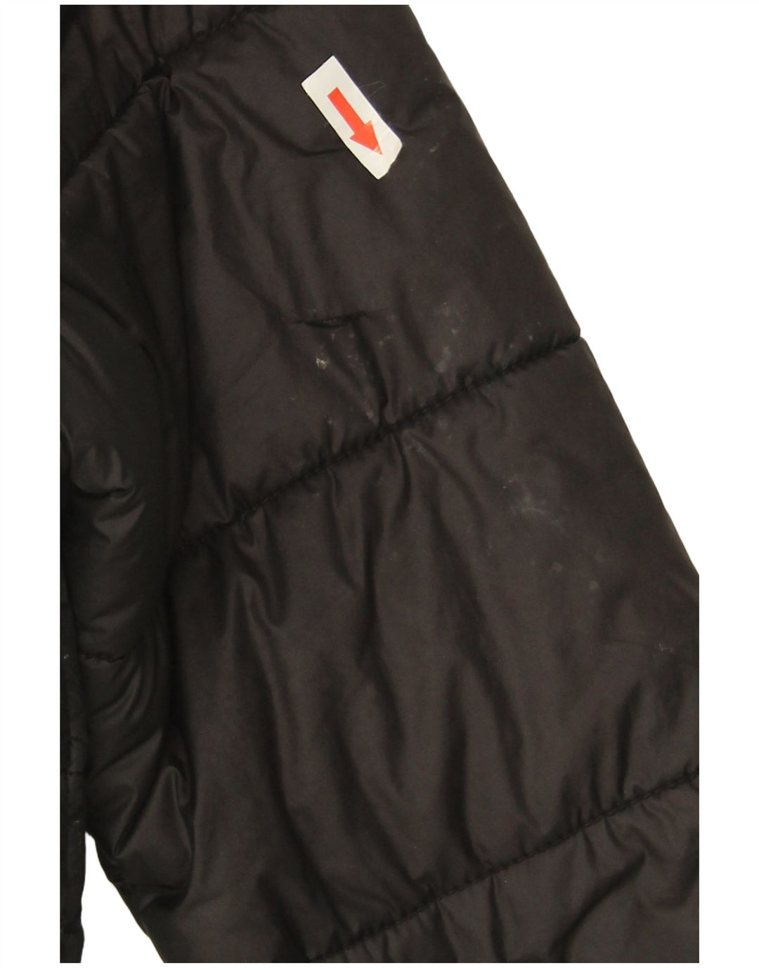 Jaqueta acolchoada feminina G-Star Crop Oversized UK 6 XS poliéster preto