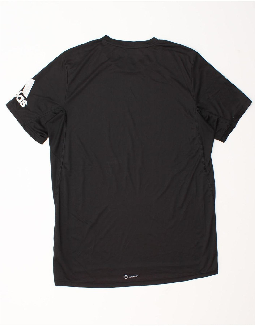 Camiseta Adidas Masculina Aeroready Graphic Top Grande Poliéster Preto