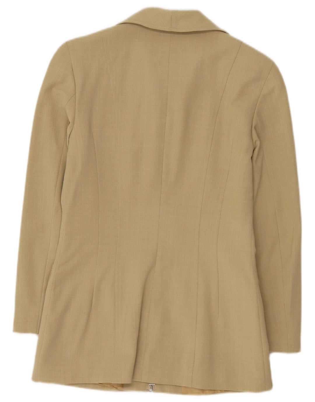 Jaqueta blazer feminina com zíper completo Marc Aurel IT 36 XS amarelo poliéster