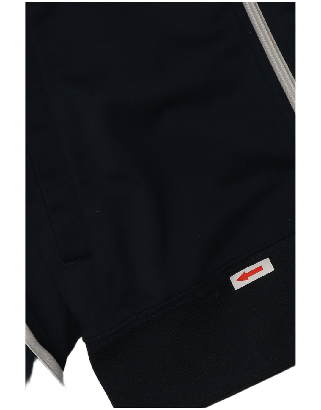 NIKE Mens Treino Top Jacket Pequeno Azul Marinho Colourblock Poliéster
