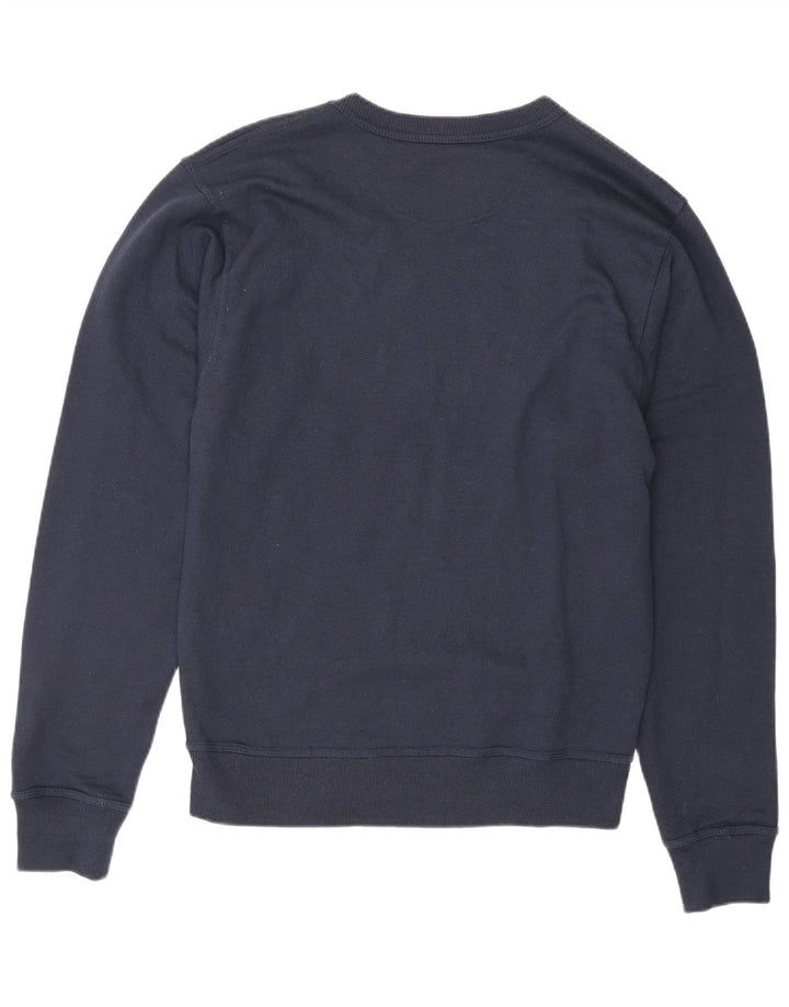 Champion moletom masculino jumper pequeno algodão azul marinho