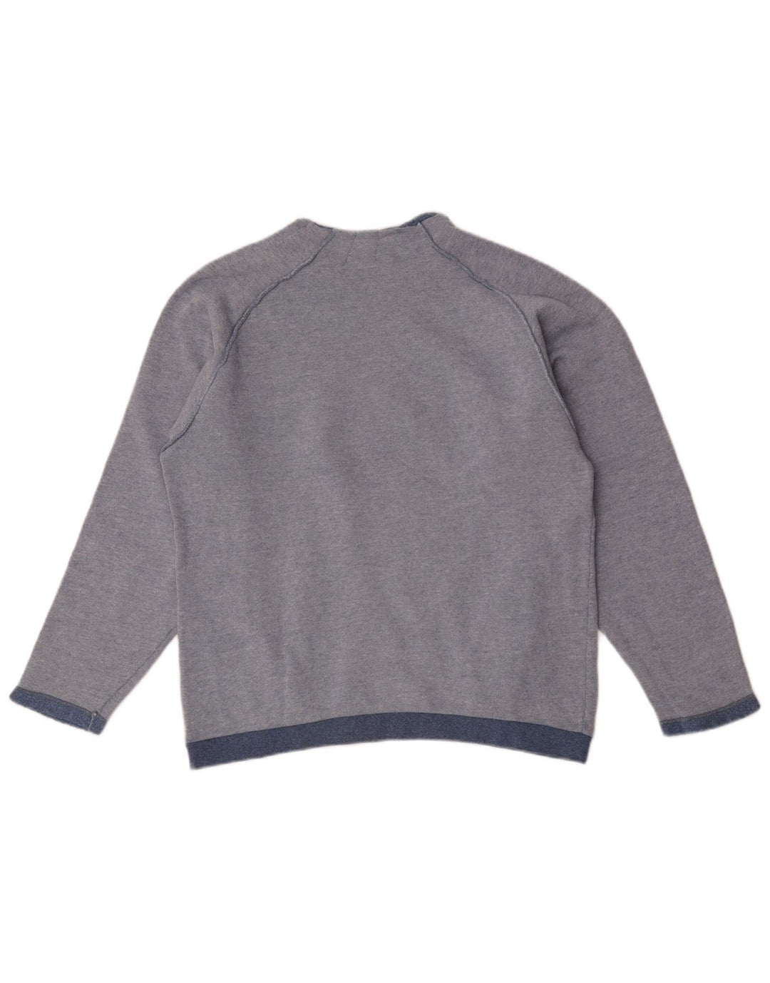 Jumper de moletom feminino grande Champion UK 10 pequeno algodão azul