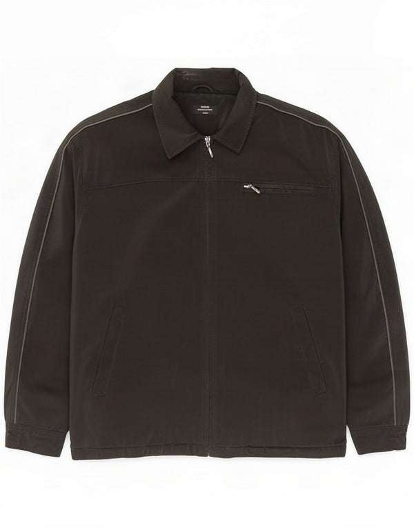 St. Jaqueta corta-vento masculina Bernard Regular Fit IT 52/54 XL PVC preto