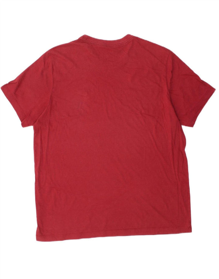 Camiseta masculina NIKE Top XL Borgonha Algodão