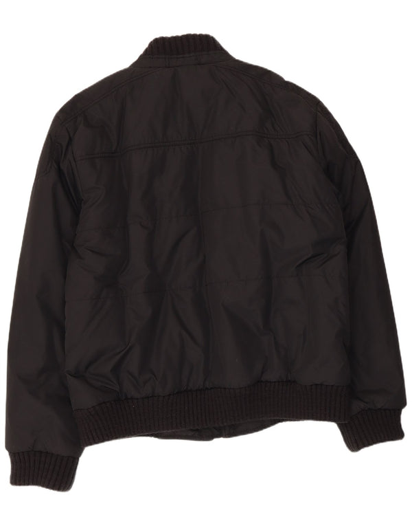 Jaqueta bomber masculina Tommy Hilfiger Reino Unido 44 2XL preto nylon