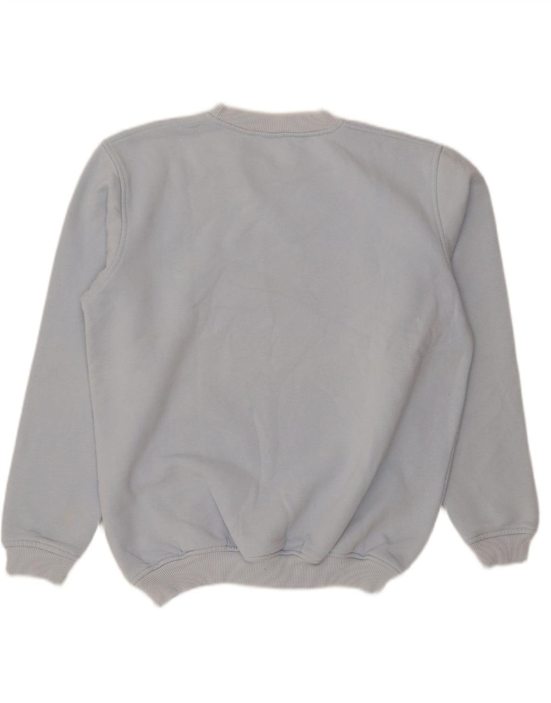 FILA Mens Graphic Moletom Jumper Médio Azul Algodão