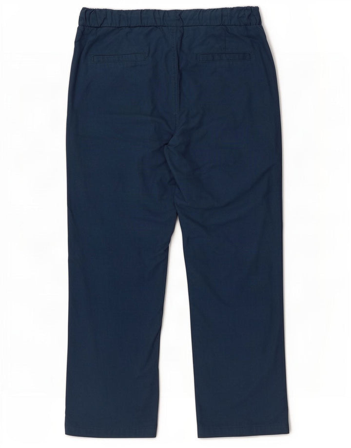 Calça Chino Masculina Reta Dack's Pequena W32 L25 Algodão Azul