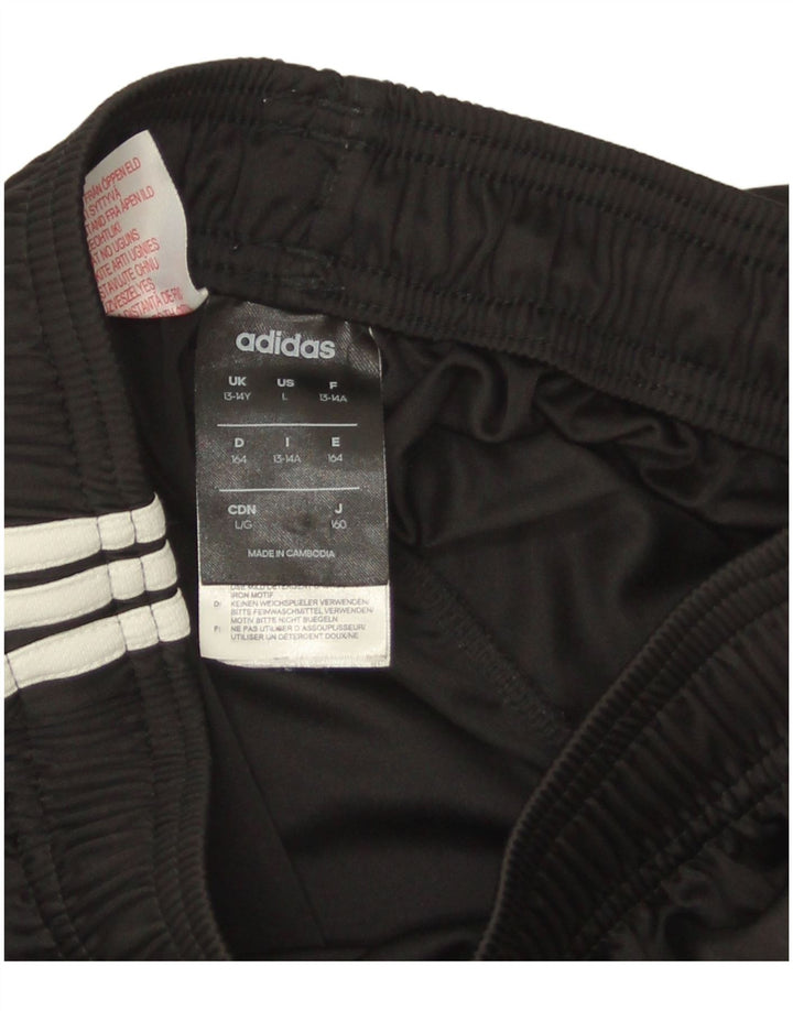 Calções desportivos Adidas Boys Climalite 13-14 anos preto poliéster