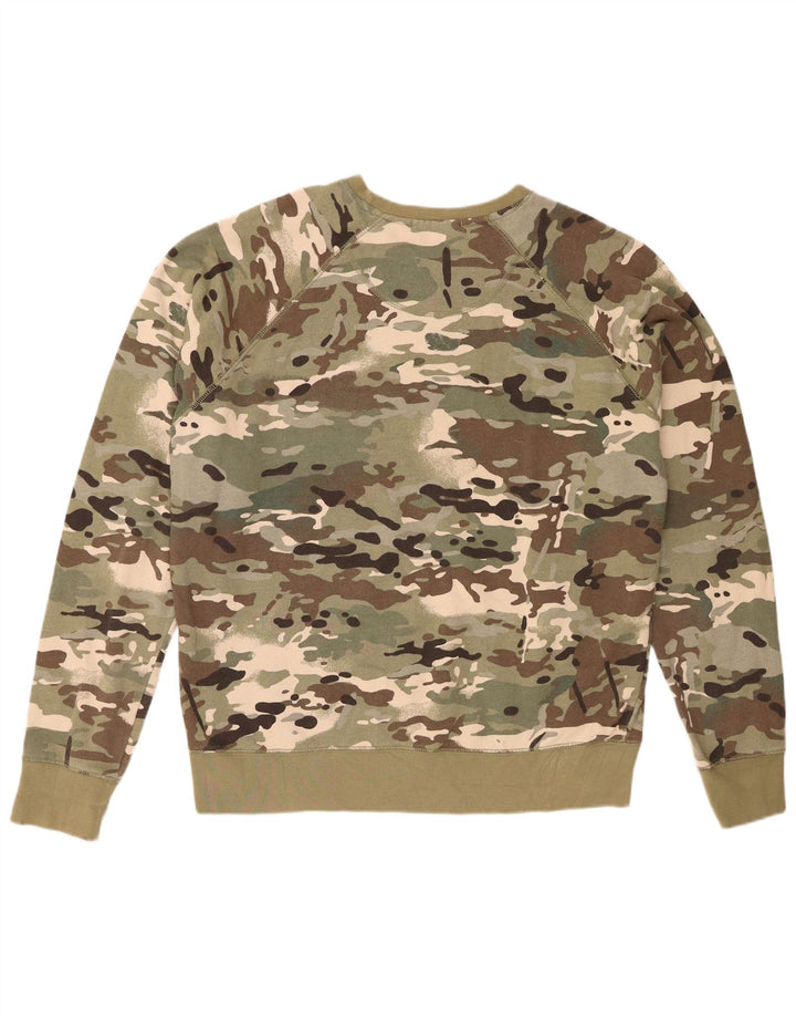 Dockers moletom gráfico masculino jumper grande verde camuflagem exército