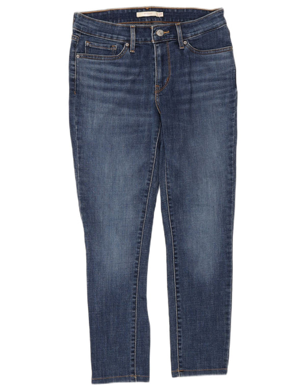 Calça jeans feminina Levi's 711 skinny W27 L26 azul algodão