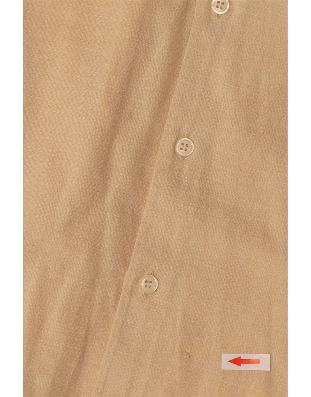 Camisa masculina Carrera 2XL algodão bege
