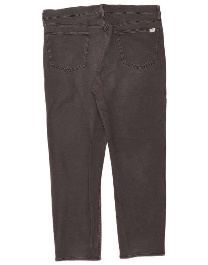 Orvis Jeans Slim Masculino W38 L30 Algodão Cinza