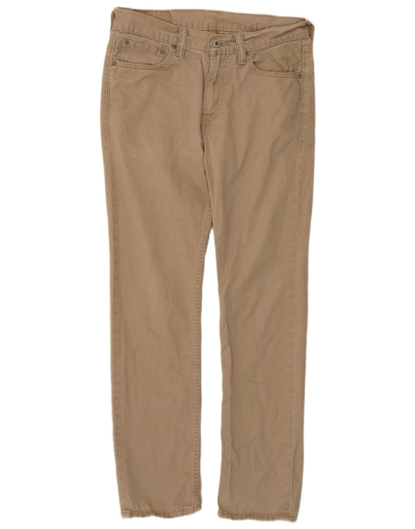 Levi's Masculino 510 Skinny Jeans W32 L30 Algodão Bege